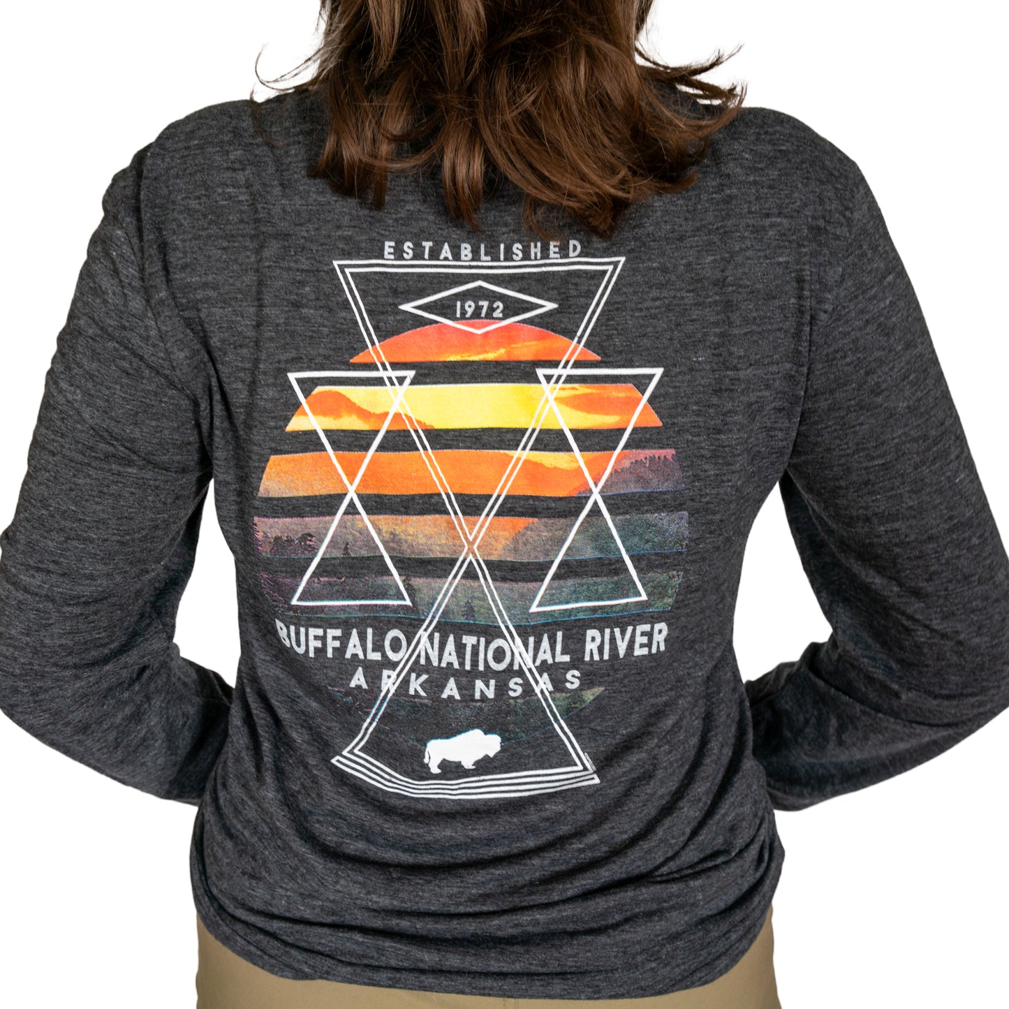 Geo Views Long Sleeve Shirt