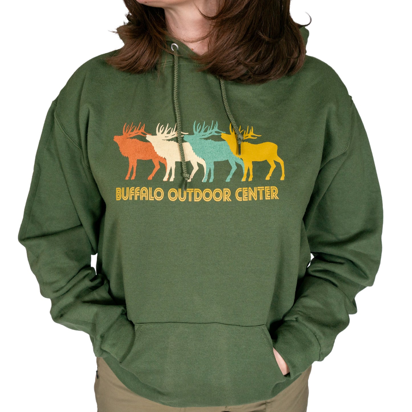 Repeater Elk Hooded Sweatshirt