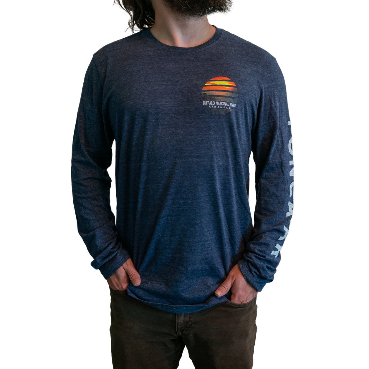 Geo Views Long Sleeve Shirt