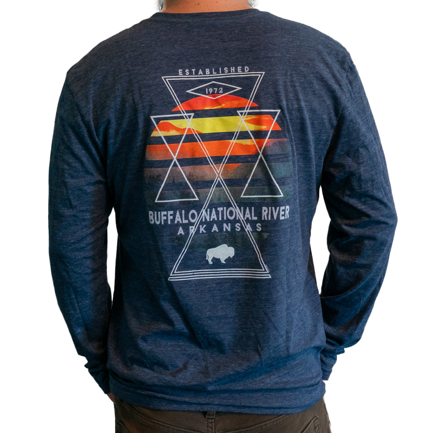 Geo Views Long Sleeve Shirt