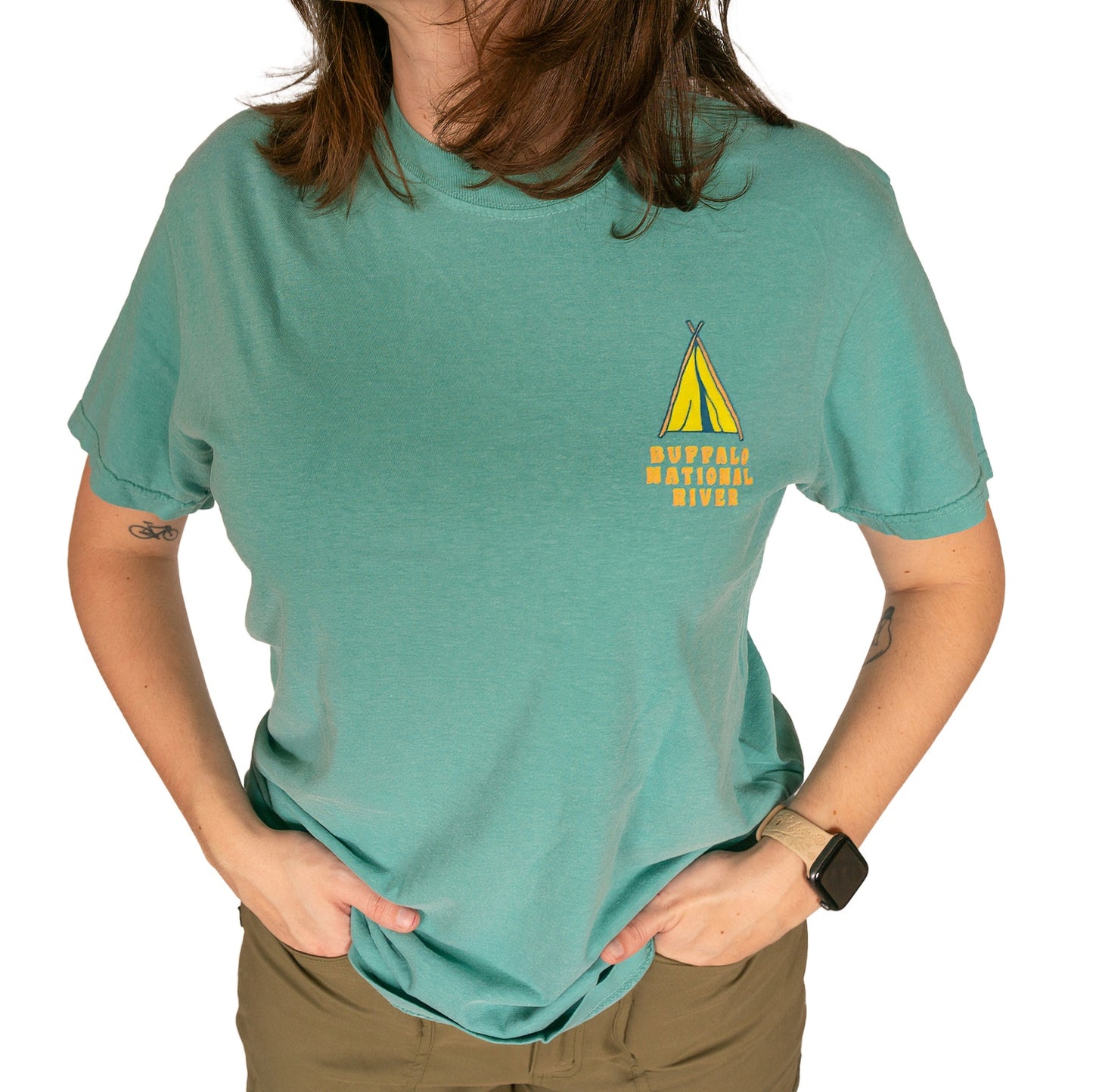 Adventure Letters Short Sleeve Shirt