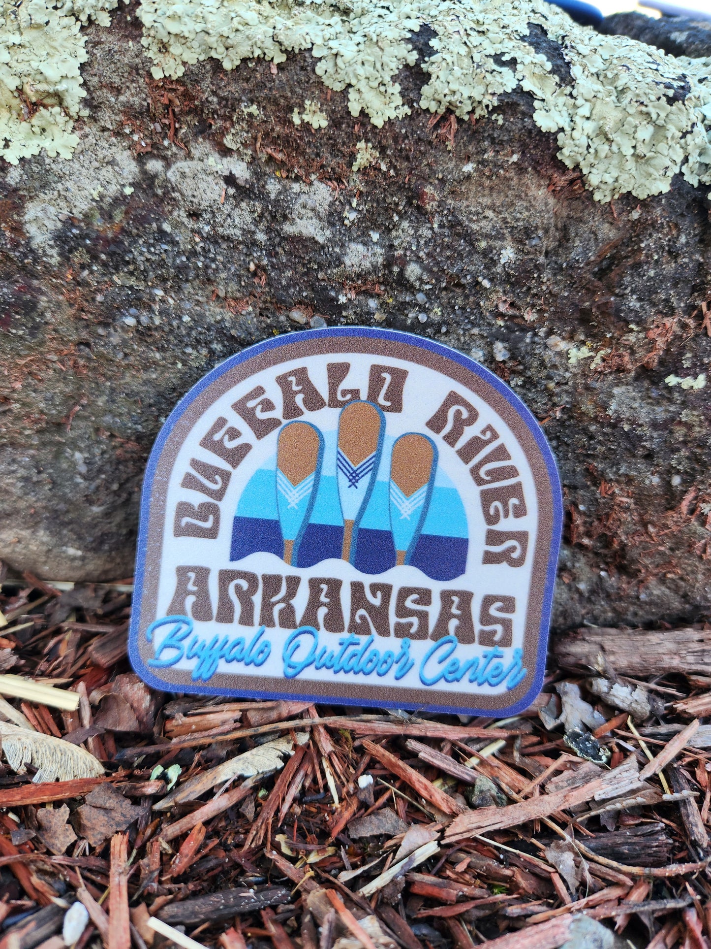 Rafting Badge Sticker