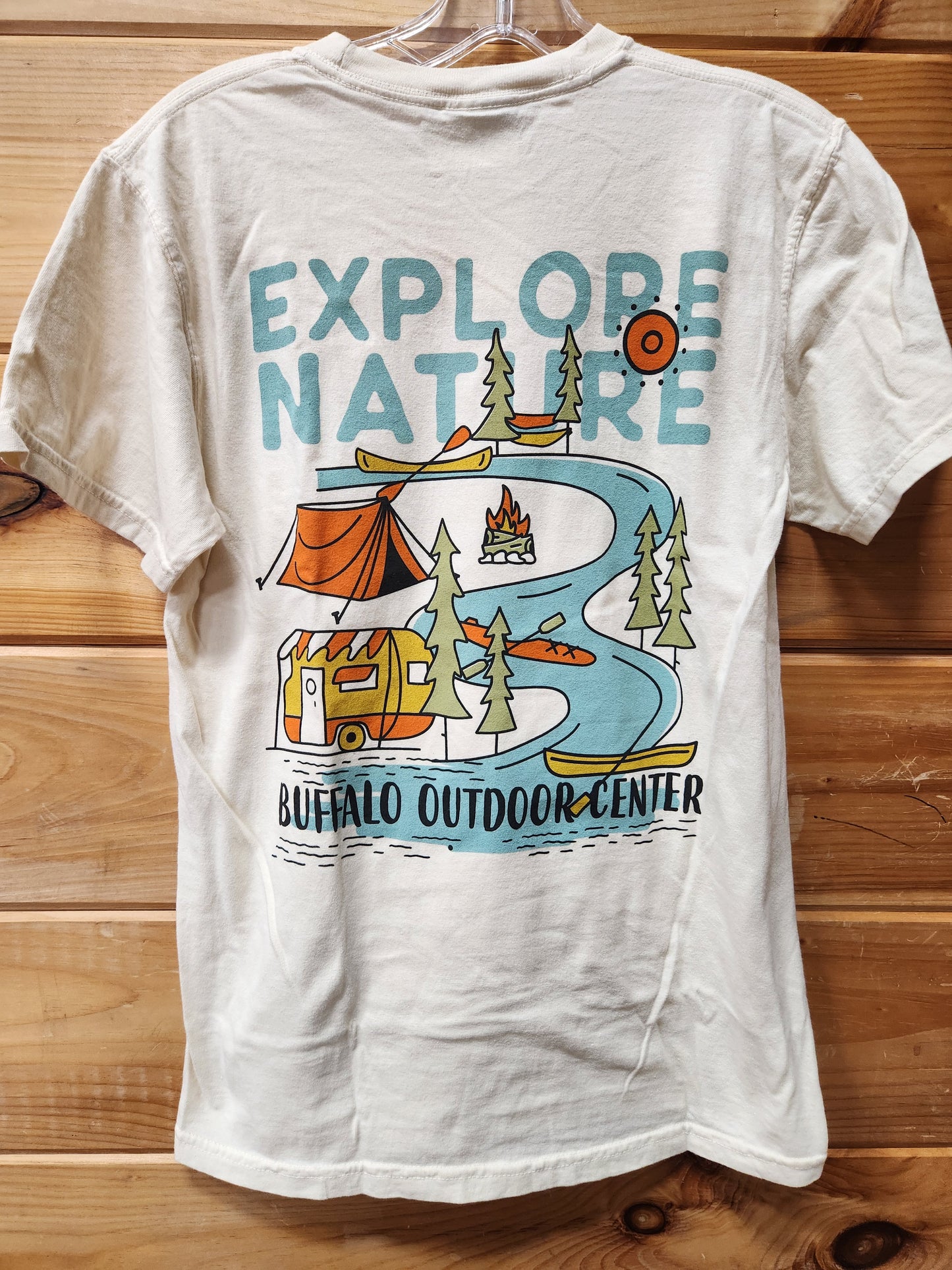 EXPLORE NATURE BUFFALO OUTDOOR CENTER T-SHIRT