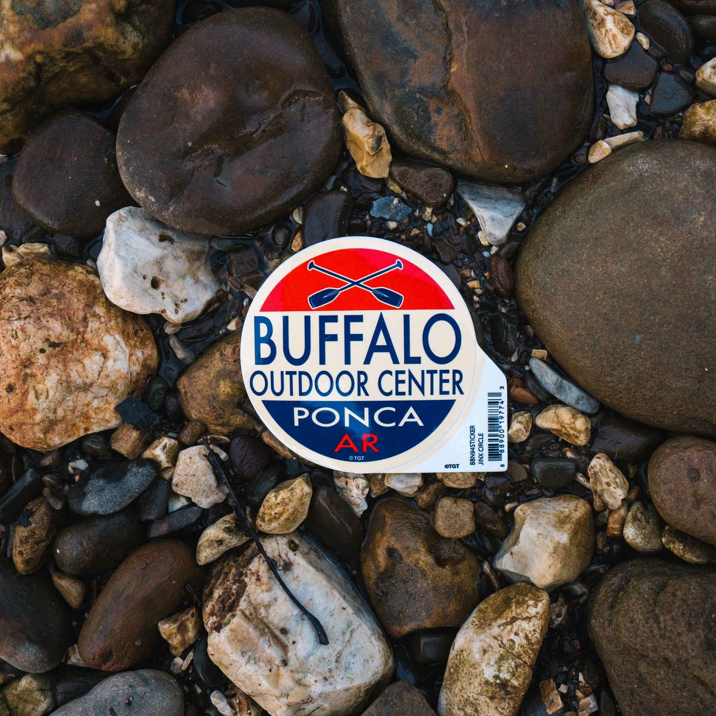 BOC Cross Paddles Sticker