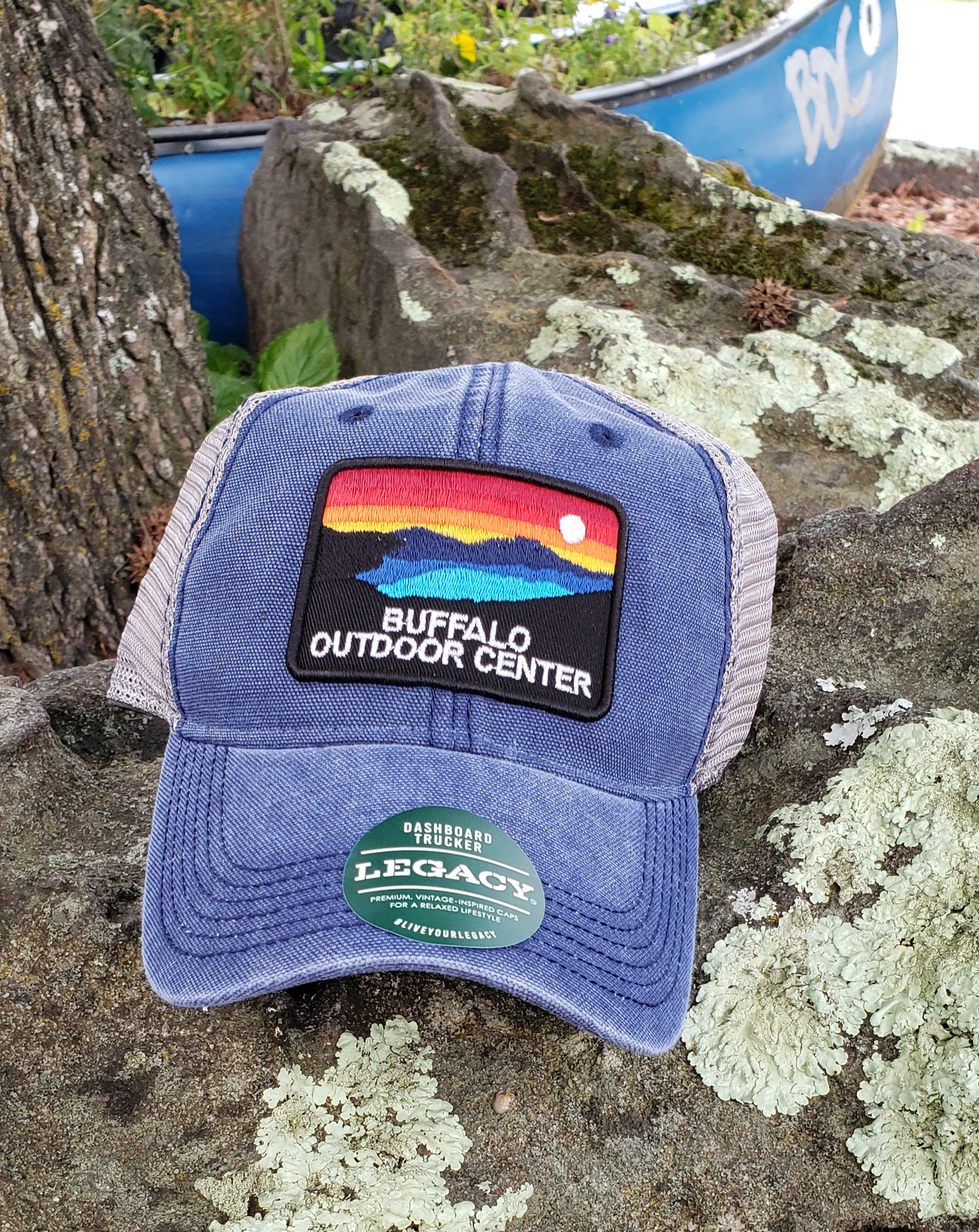 Buffalo Outdoor Center Mountain View Navy/Grey