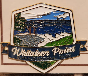 Whitaker Point Hiking Medallion with Hikers