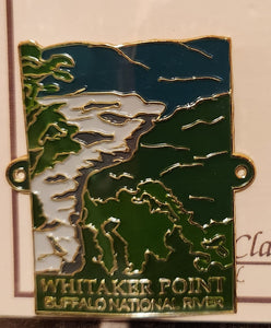 Whitaker Point Hiking Medallion Rectangle