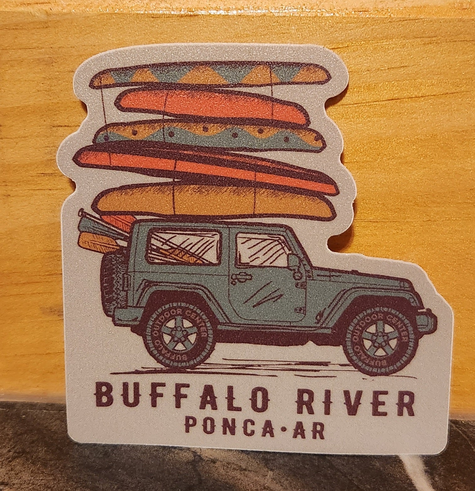 Buffalo Rv Sticker Jeep Kayak Sticker – Buffalo Outdoor Center