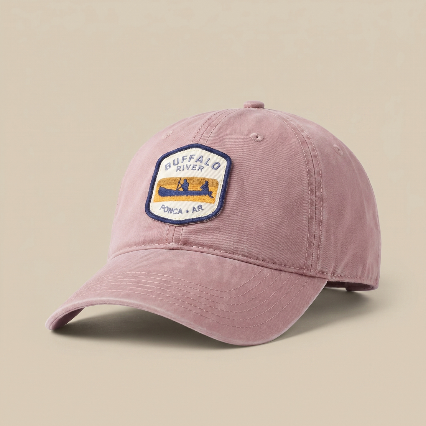 Buffalo River Dusty Rose Canoe Hat
