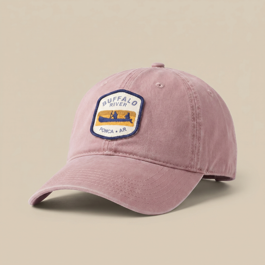 Buffalo River Dusty Rose Canoe Hat
