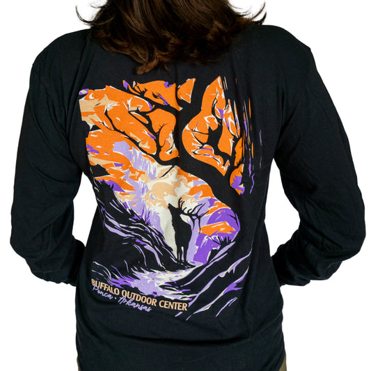Colorful Forest Long Sleeve Shirt