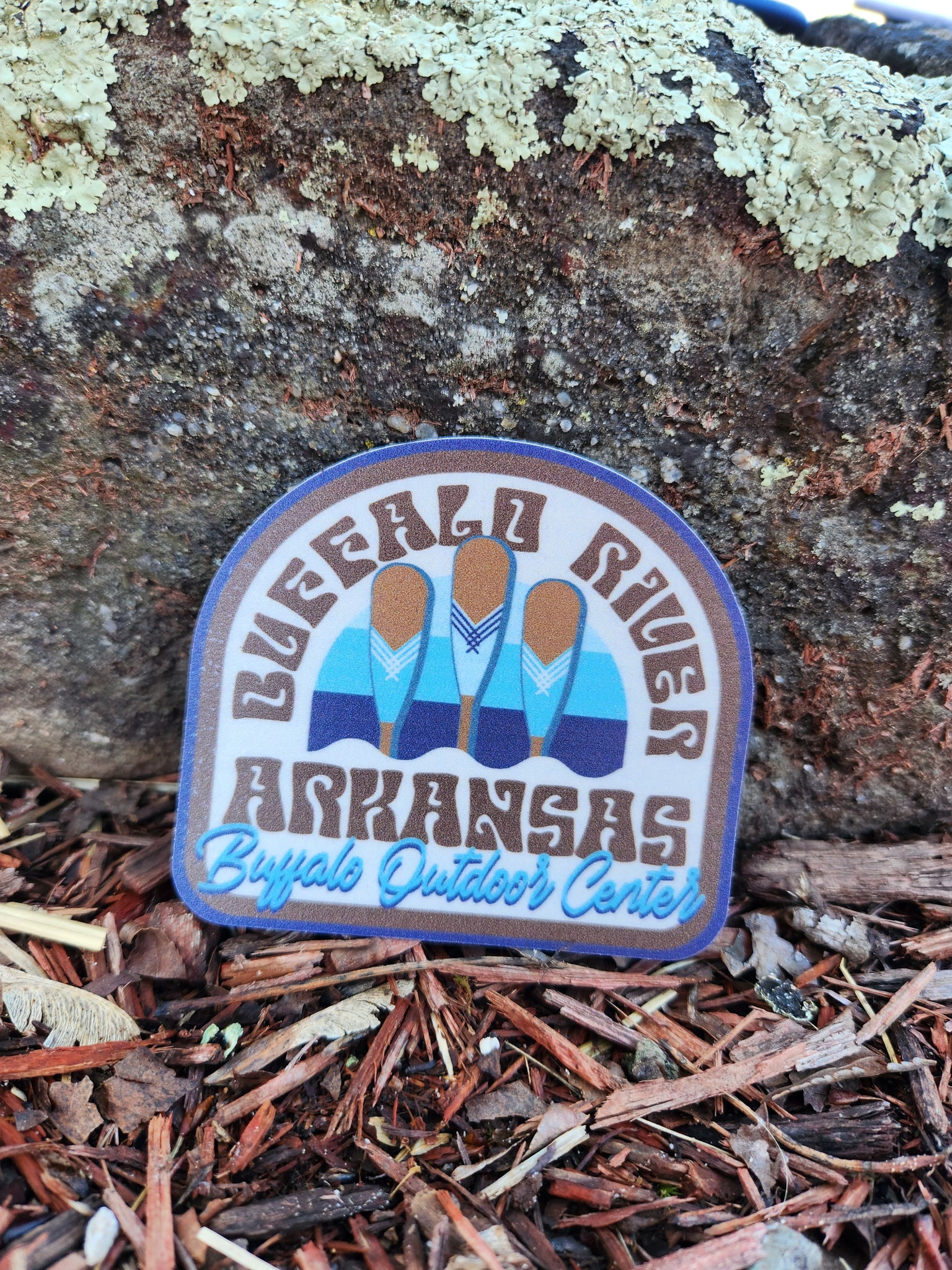 Rafting Badge Sticker