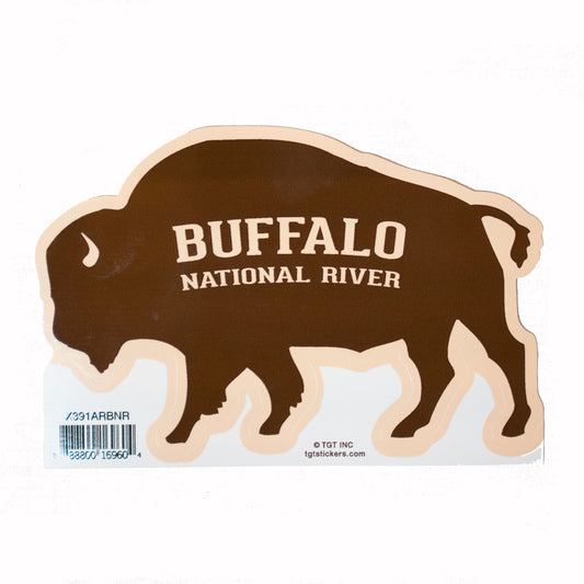 Buffalo Shape Sticker